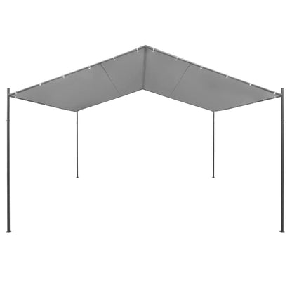 Garden Gazebo Steel 157.5"x157.5"x102.4" Anthracite