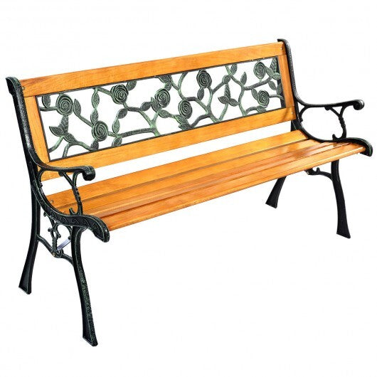 49 1/2 Inch Patio Park Garden Porch Chair Bench