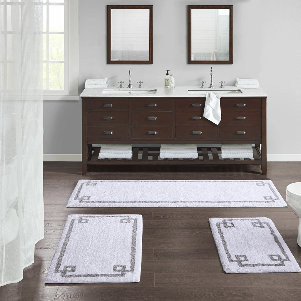 Cotton Tufted Bath Rug 24x72